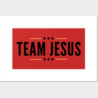 Team Jesus | Jesus Lovers And Believers Design Posters and Art